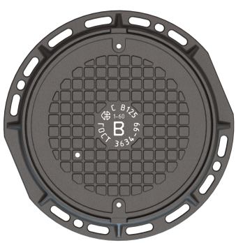 Люк С(В125)-К(или В,Д)-1-60  ГОСТ 3634-2019